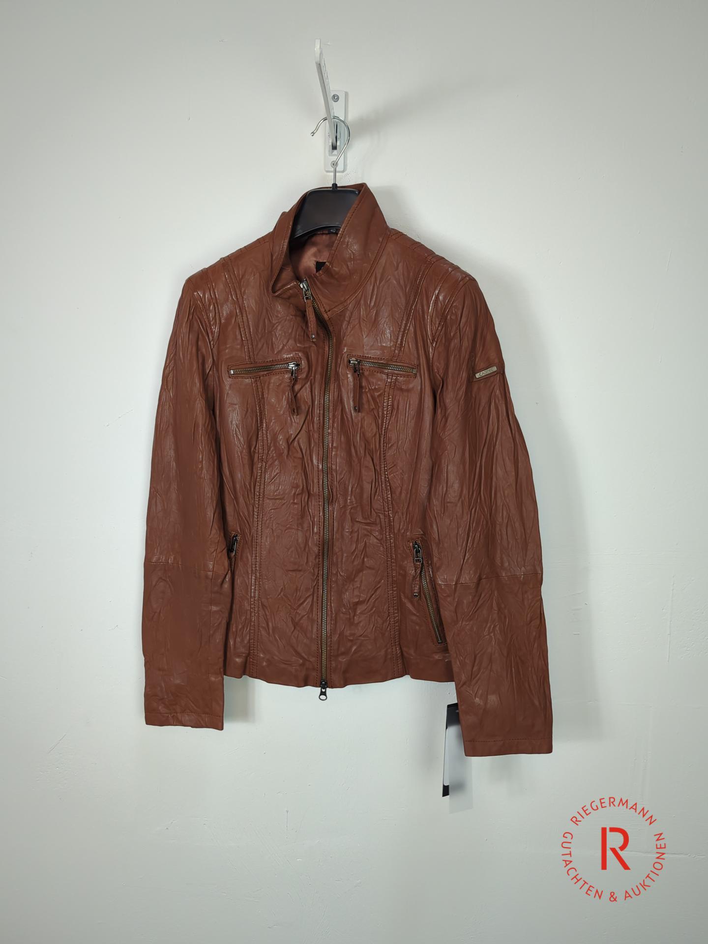 DAMEN LEDERJACKE GRÖSSE 40